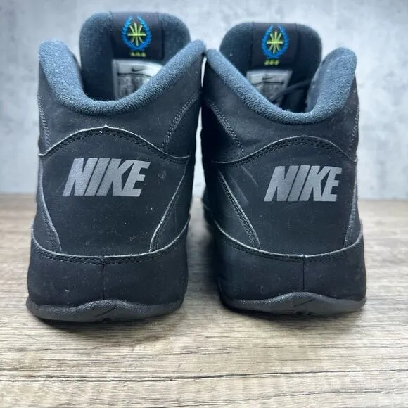 Nike~Men’s~Air Visi Pro 3 Black Basketball Shoes Lace Up Mid Top Size 11.5