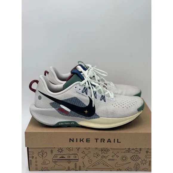 Nike ReactX Pegasus Trail 5 Women's Size 11 White Athletic Shoes DV3865 100