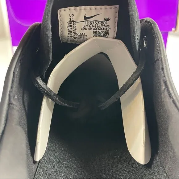 Nike SB Zoom Janoski OG  Mens Size 11 Black White Athletic Skate Shoes
