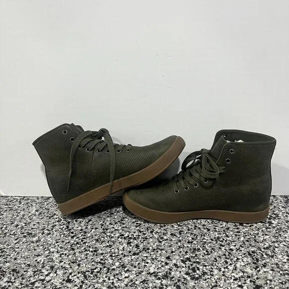 No Bull Project Unisex High Top Green Olive Shoes Size 6.5M 8W Gym Workout