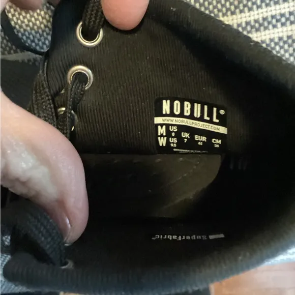 NOBULL Men's Black High-Top Sneakers