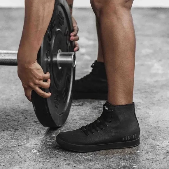 NOBULL Men's Black High-Top Sneakers