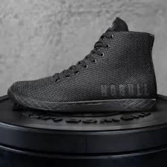 NOBULL Men's Black High-Top Sneakers