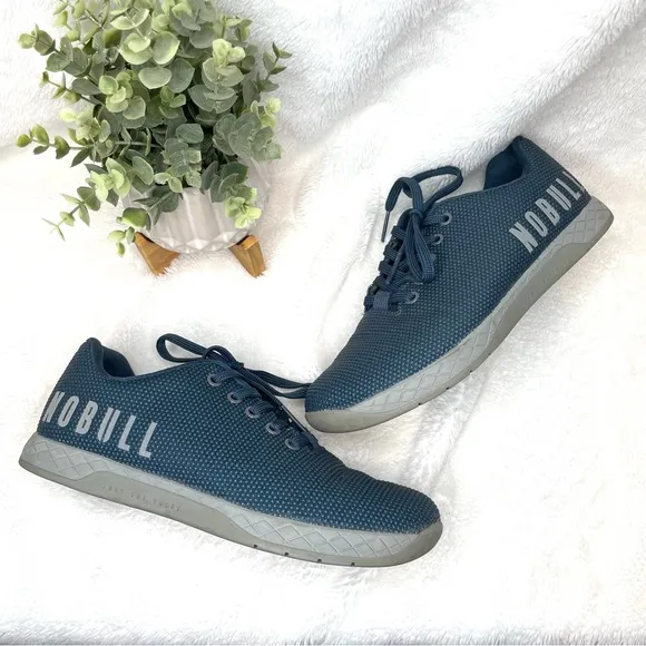 Nobull Men’s Gum Trainer Shoes Size 7 Navy Blue Athletic Low Top Sneakers