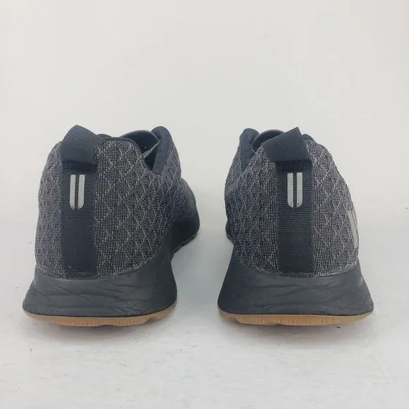 NoBull Men's Trail Run Black Shoes Matryx