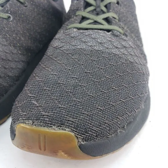 NoBull Men's Trail Run Black Shoes Matryx