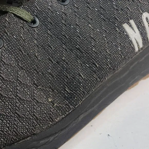 NoBull Men's Trail Run Black Shoes Matryx