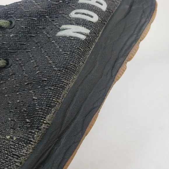 NoBull Men's Trail Run Black Shoes Matryx