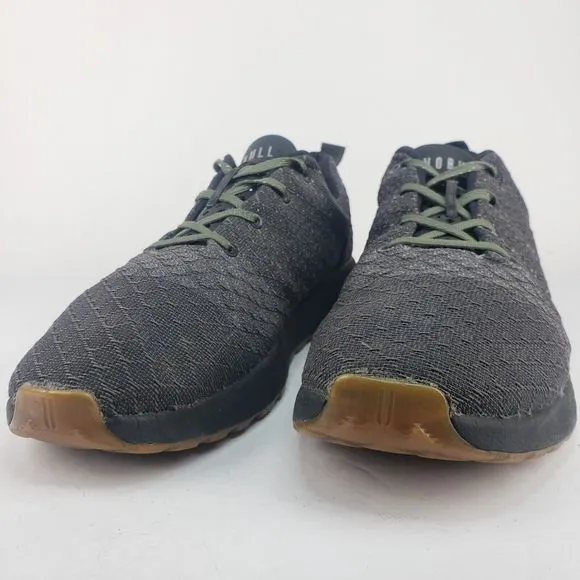 NoBull Men's Trail Run Black Shoes Matryx