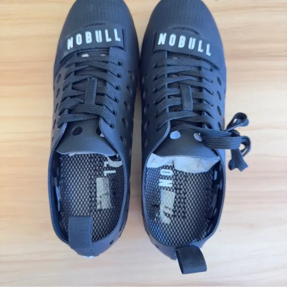 Nobull Trainers Cycling Shoes Indoor Unisex M 7 W 8.5 NEW Black Aero Workout