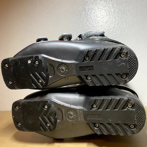 Nordica B9W Ski Boots Mondo 4 Micro Adjust Alu Buckles Black 240/245