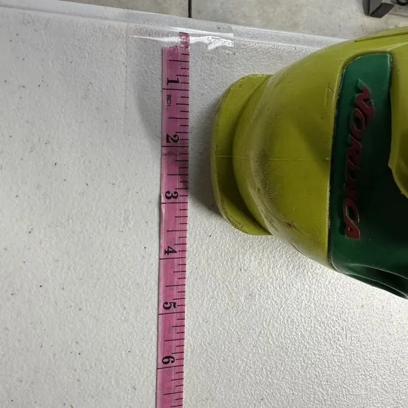 Nordica Grand Prix Ski Boots Yellow Green Purple Kevlar Reinforced Power Frame
