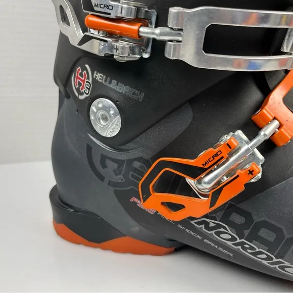 NORDICA Hell &amp; Back H3 RTL Alpine Downhill Ski Boots Men's Size 25.5
