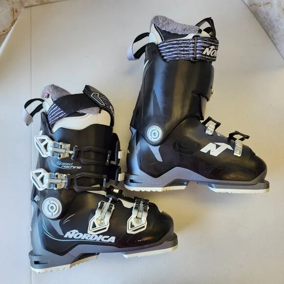 Nordica Speedmachine 85 Ski Boots Black Size 23-23.5