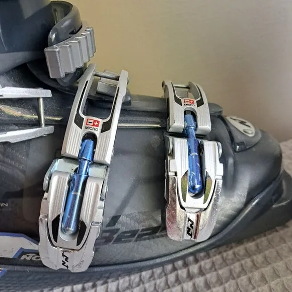 Nordica The Beast 12 W Ski Boots Size 25 25.5 Blue Mens 7 7.5 Womens 8 8.5