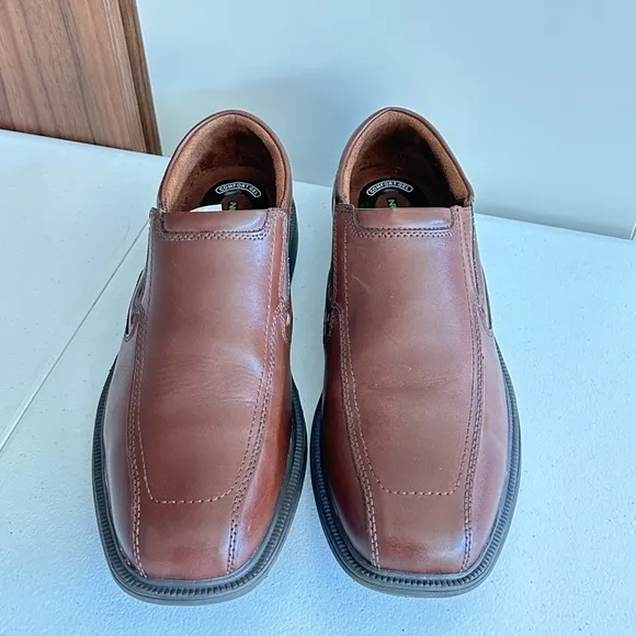 Nunn Bush Street Slip-on Loafer W/Kore Slip Resistant Comfort Technology 10.5M
