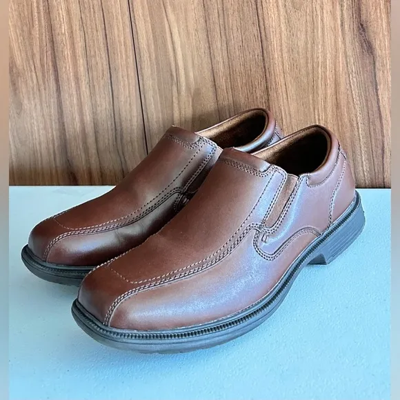 Nunn Bush Street Slip-on Loafer W/Kore Slip Resistant Comfort Technology 10.5M