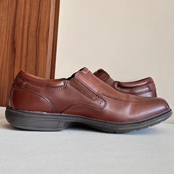 Nunn Bush Street Slip-on Loafer W/Kore Slip Resistant Comfort Technology 10.5M