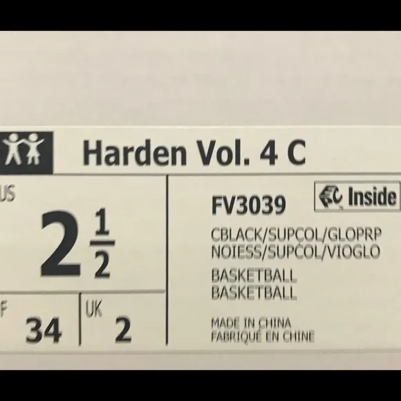 NWOT Adidas James harden athletic shoes