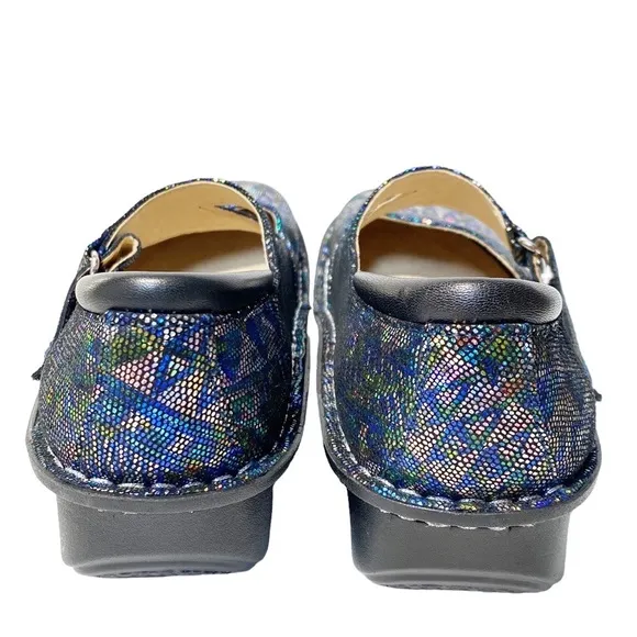 NWOT Alegria By PG Lite Leather Paloma Rave On The Nile Mary Jane Shoes Size 7