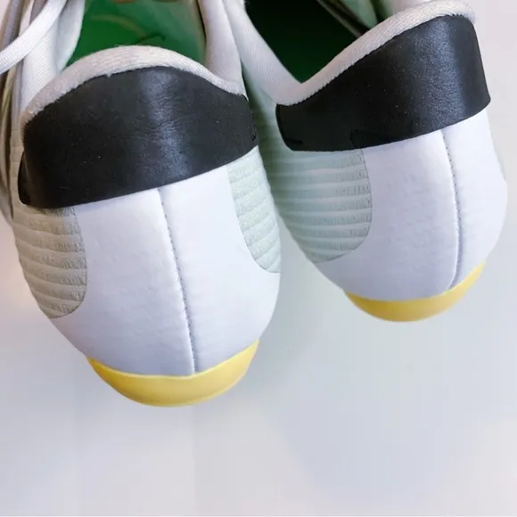 nwt Adidas The Road Shoe Cycling Cloud White Black Yellow Women 8.5 Men 7.5