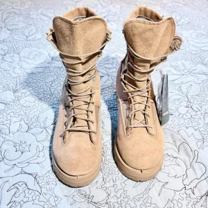 NWT BELLEVILLE Desert TanGoreTex Combat Military Boots Mens 8 ❤️