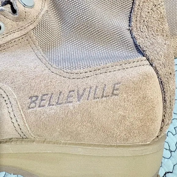 NWT BELLEVILLE Desert TanGoreTex Combat Military Boots Mens 8 ❤️