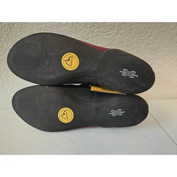 NWT LA SPORTIVA TARANTULA Climbing Shoes Red Plum Women's 7, Men's 6