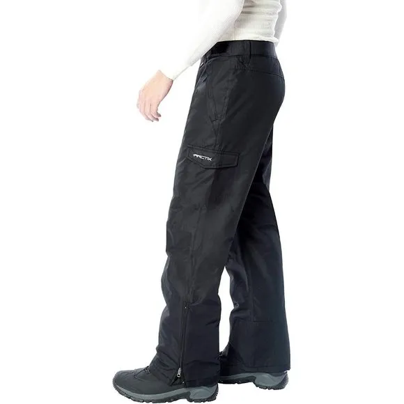 NWT Mens Size XXL 2XL Arctix Black Snowsport Cargo Pants