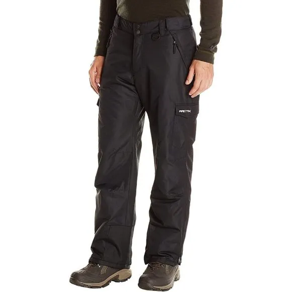 NWT Mens Size XXL 2XL Arctix Black Snowsport Cargo Pants