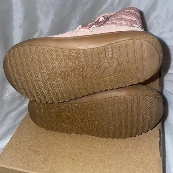 NWT NATURINO HOCHALPEN 2 WP. Après-ski first steps boots in Pink