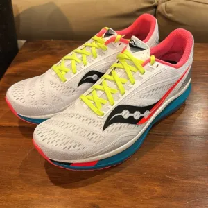 NWT Saucony Endorphin Speed Mens 13 White Mutant Blanc Lace Up NIB