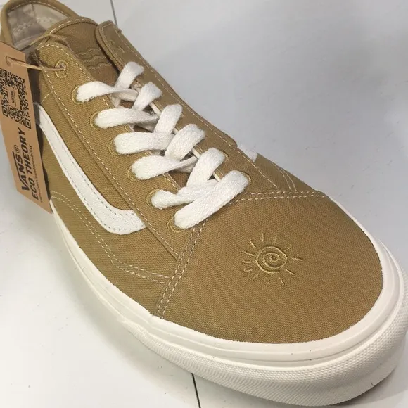 NWT Vans Old Skool Eco Theory Skate Shoes in Golden Mustard Men’s 11