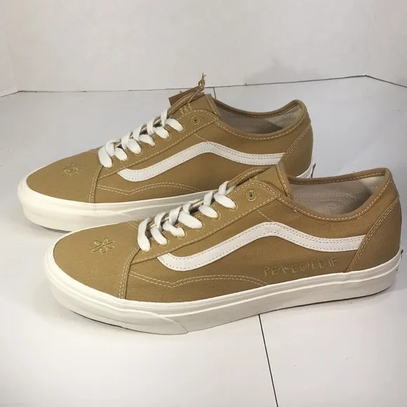 NWT Vans Old Skool Eco Theory Skate Shoes in Golden Mustard Men’s 11