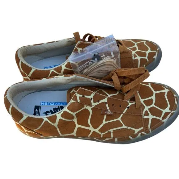 NWT Vans Vault Old Skool Giraffe Skate Shoe Sneaker Mens Size 8.5 Womens Size 10
