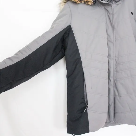 Obermeyer Women's Tuscany II Jacket with Removable Hood Knightly Grey 16
