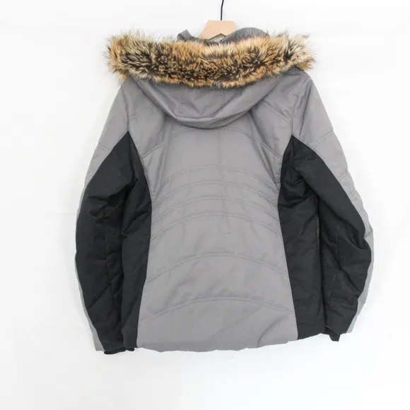 Obermeyer Women's Tuscany II Jacket with Removable Hood Knightly Grey 16