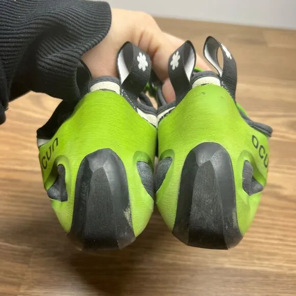 OCUN Jett Climbing Shoes US Mens Size 11.5 UK 10.5 Green