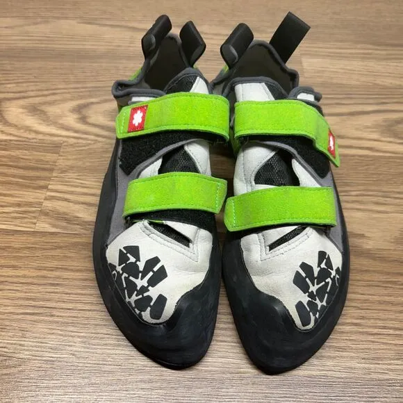 OCUN Jett Climbing Shoes US Mens Size 11.5 UK 10.5 Green
