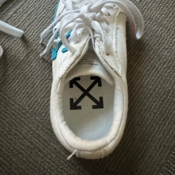 Off-White Sneakers - White and Blue