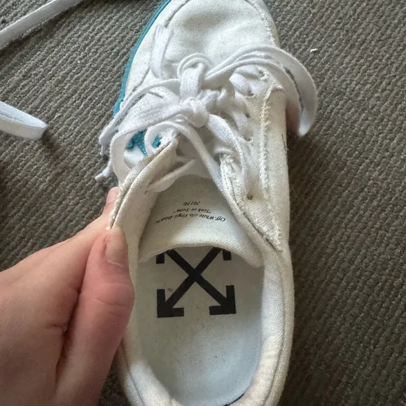 Off-White Sneakers - White and Blue