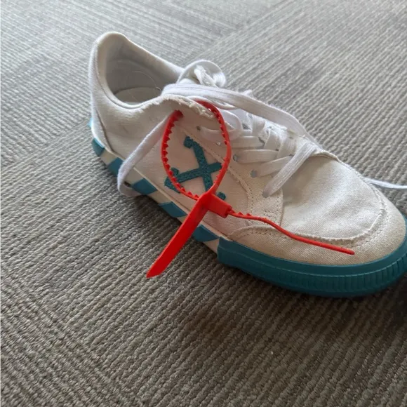 Off-White Sneakers - White and Blue