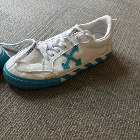 Off-White Sneakers - White and Blue