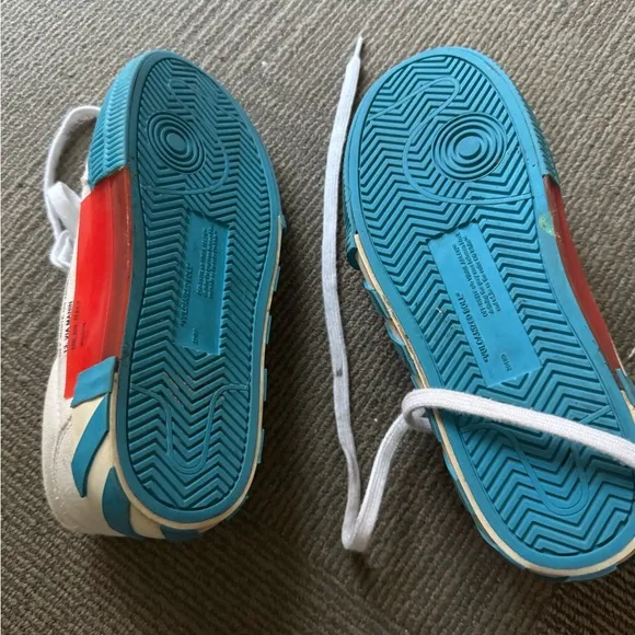 Off-White Sneakers - White and Blue