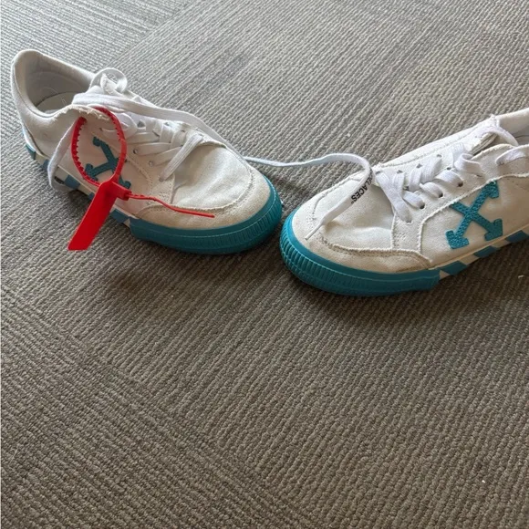 Off-White Sneakers - White and Blue