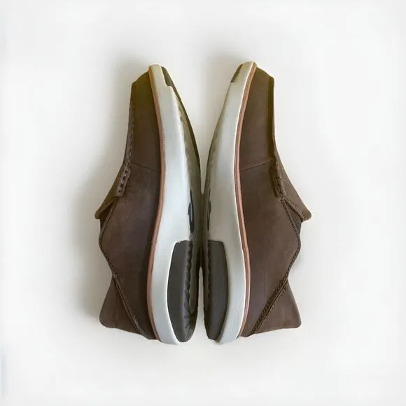 OluKai Kaila Slip On Distressed Leather Shoes Size 7 New