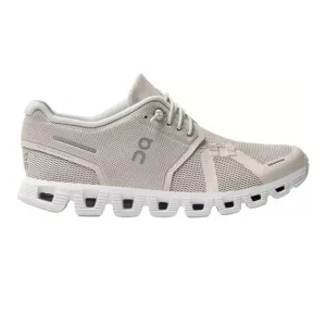 On Cloud 5 Running Shoes Pearl White