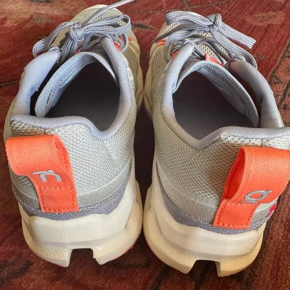 On Cloud Men’s Cloudsurfer Trail Sneaker Shoes Fossil Ivory Size 9.5