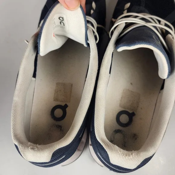 ON CLOUD Men’s Running Shoes Size 13 Navy Speed Laces Trainer Sneaker Athletic