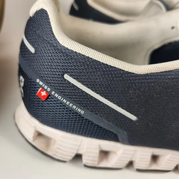 ON CLOUD Men’s Running Shoes Size 13 Navy Speed Laces Trainer Sneaker Athletic